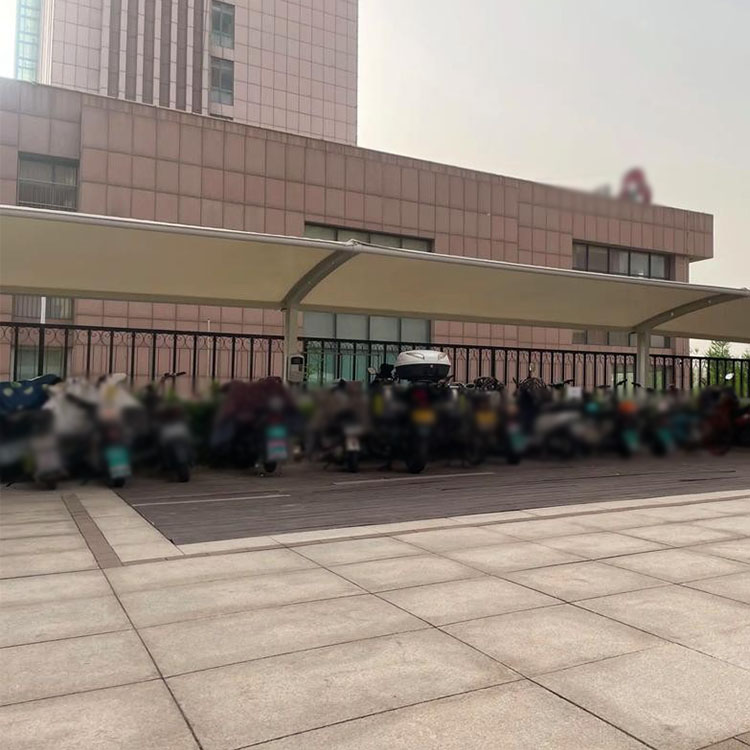 孟村膜结构电动车棚